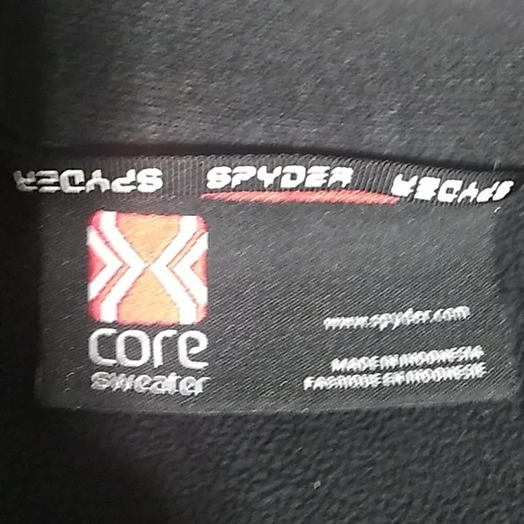 Spyder Core Half Zip Pullover Sweater Jacket Sz.L Like New